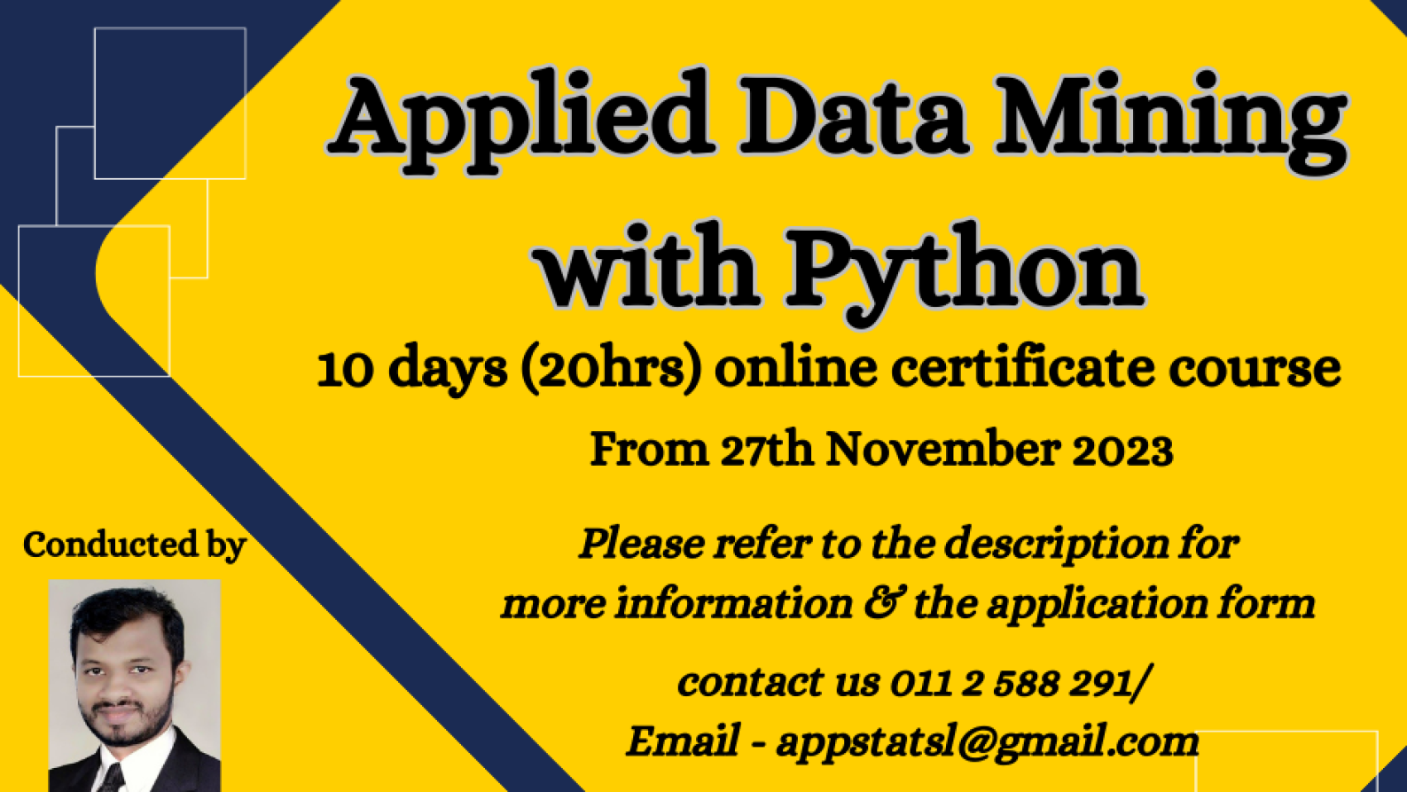 Applied Data Mining with Python (1)