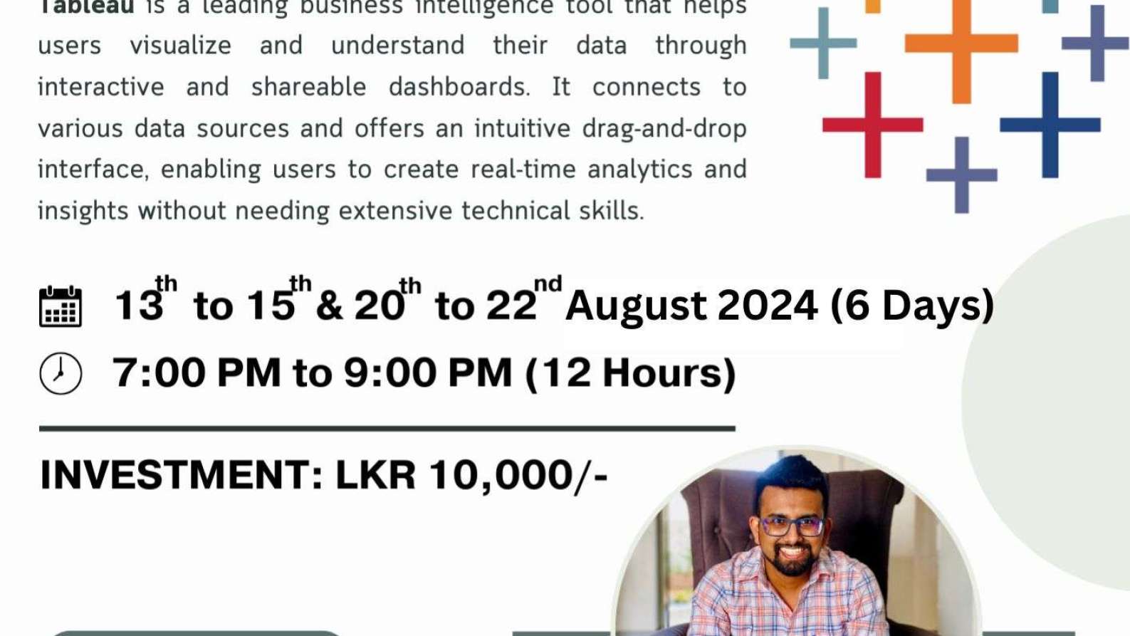 Certificate Course on Tableau for Business Analytics