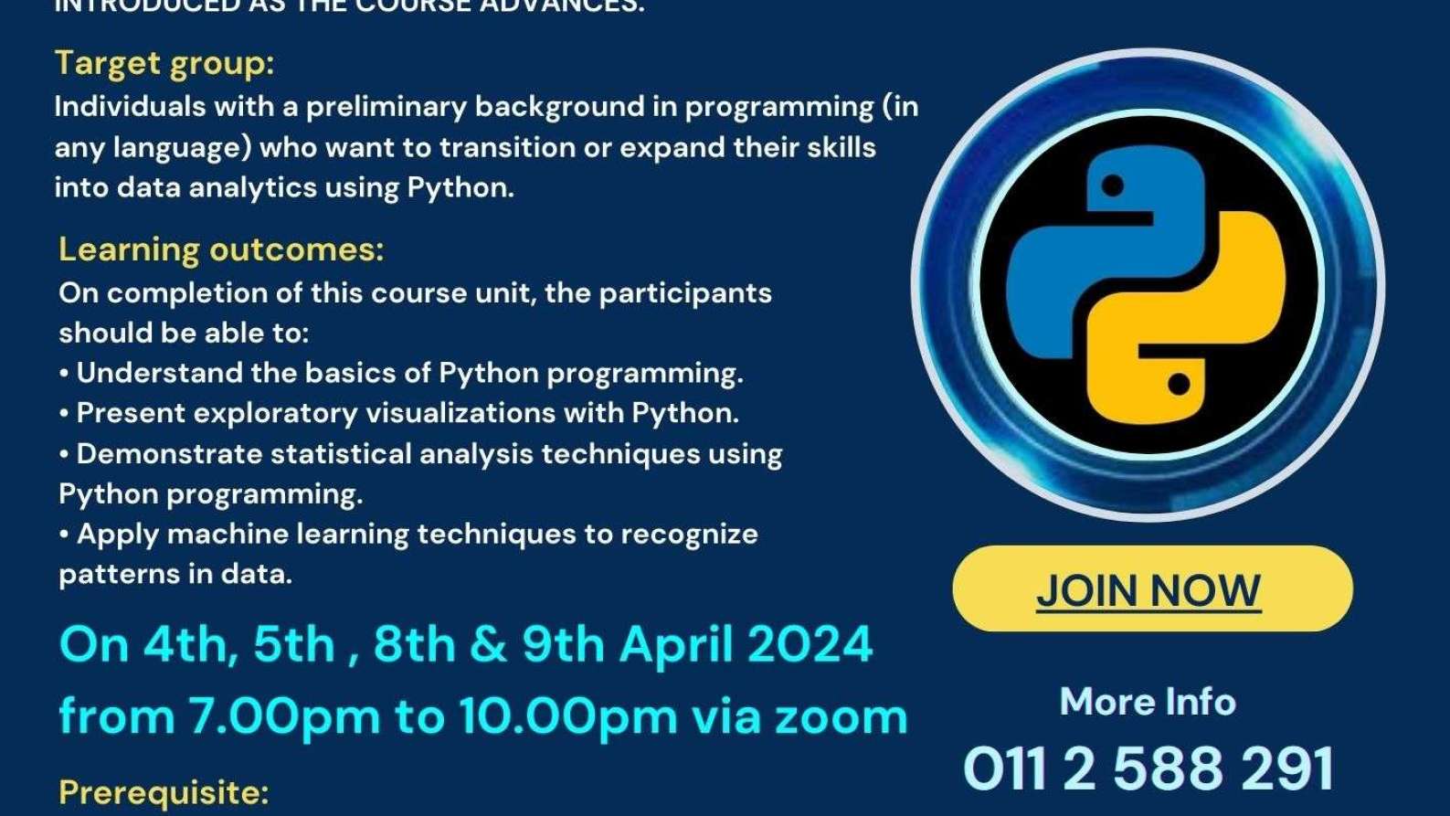 Data Analytics with Python